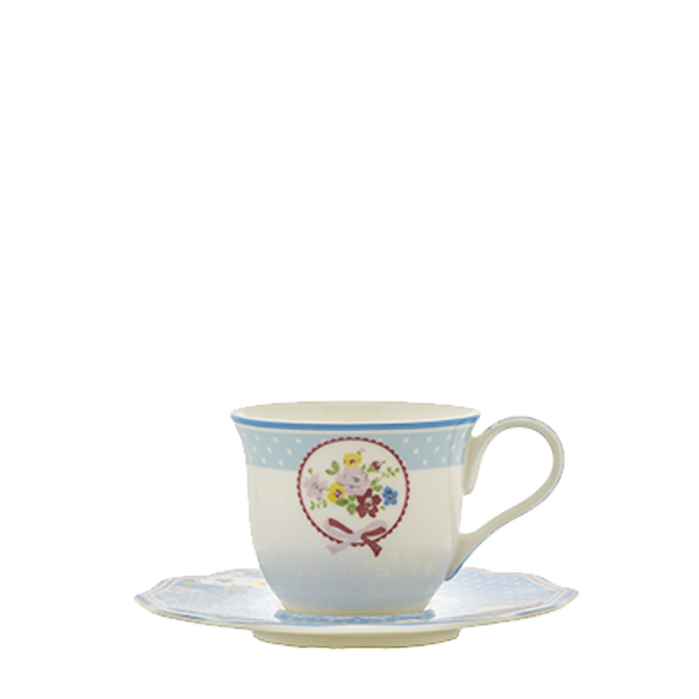 APARELHO JANTAR VINTAGE BLOOM 42 PCS PORCELANA