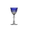 COPO LICOR LUDWIG 70 ML CRISTAL AZUL