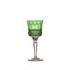 COPO VINHO CLAUDE 250 ML CRISTAL VERDE