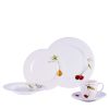 APARELHO JANTAR C/ CAFE FRESH FRUIT 30 PCS PORCELANA